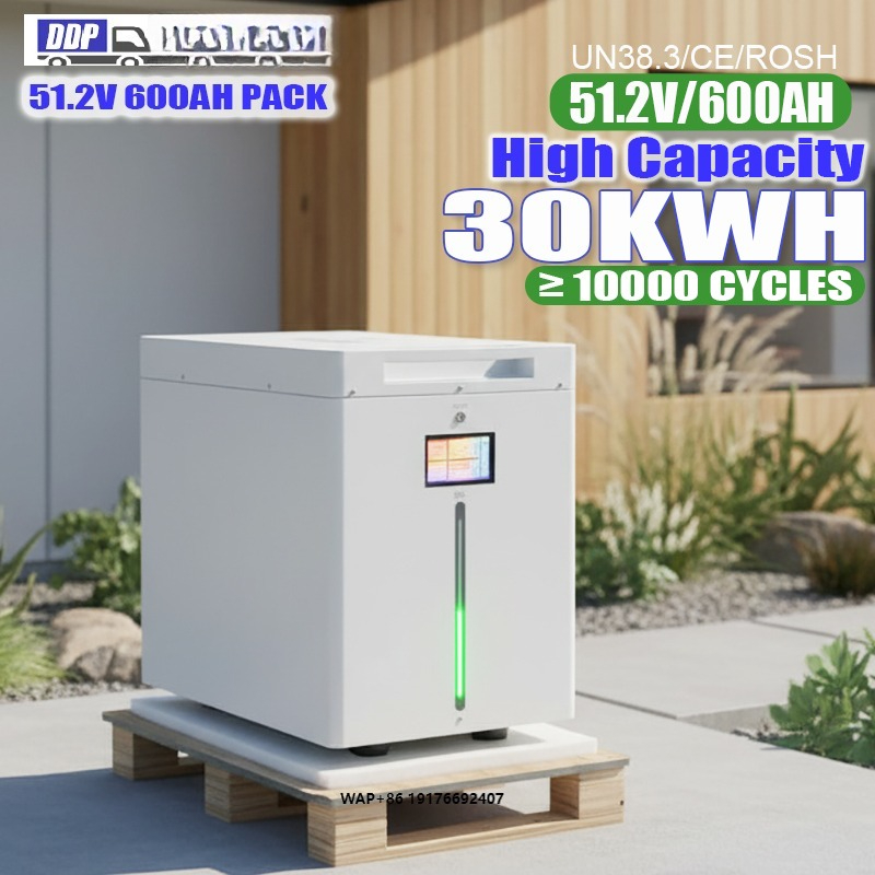 Lifepo4 Battery Pack - 2026년 트렌드 제품 51.2V 600AH 올인원