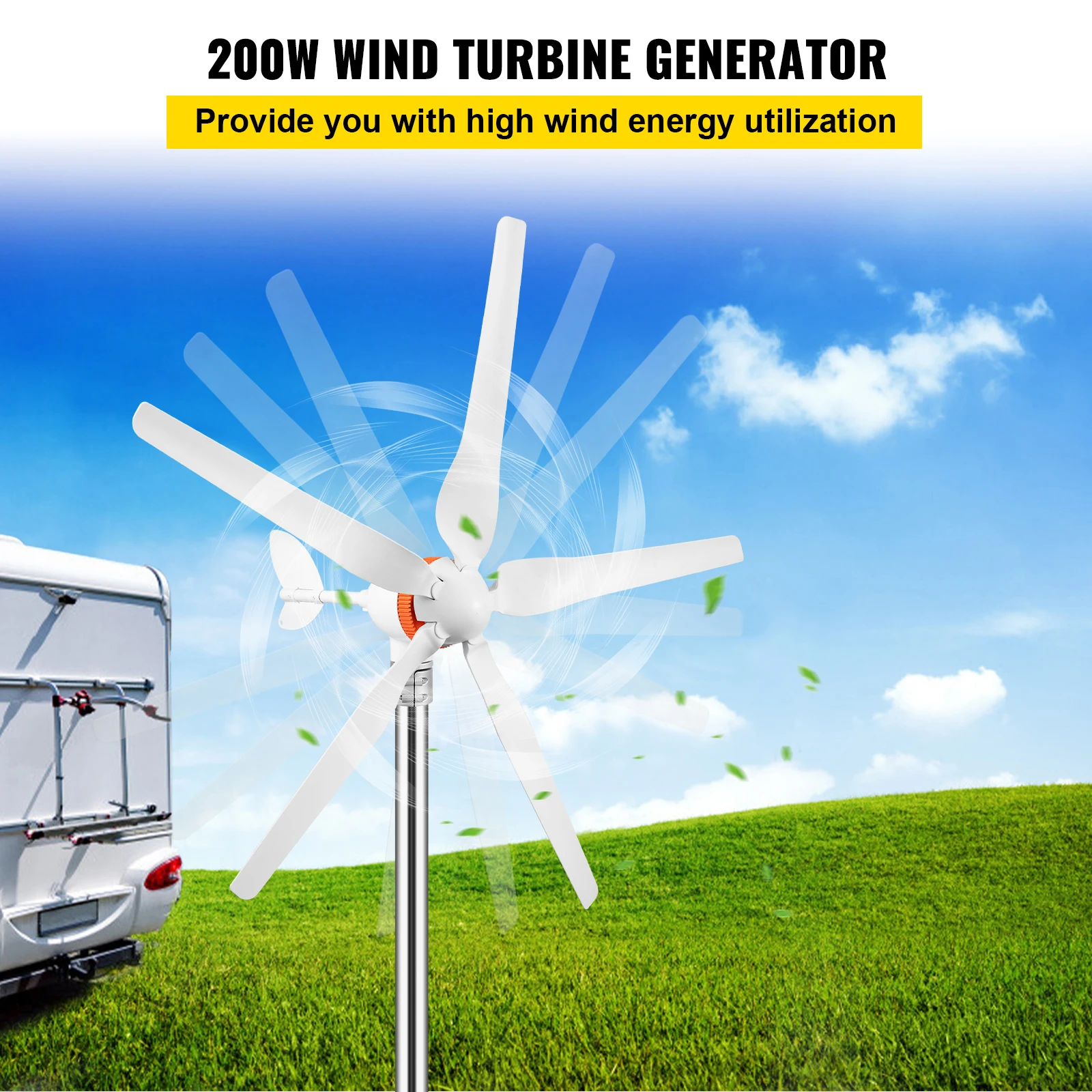 Renewable Energy Use - 소형 풍력 발전기 300W 400W 500W