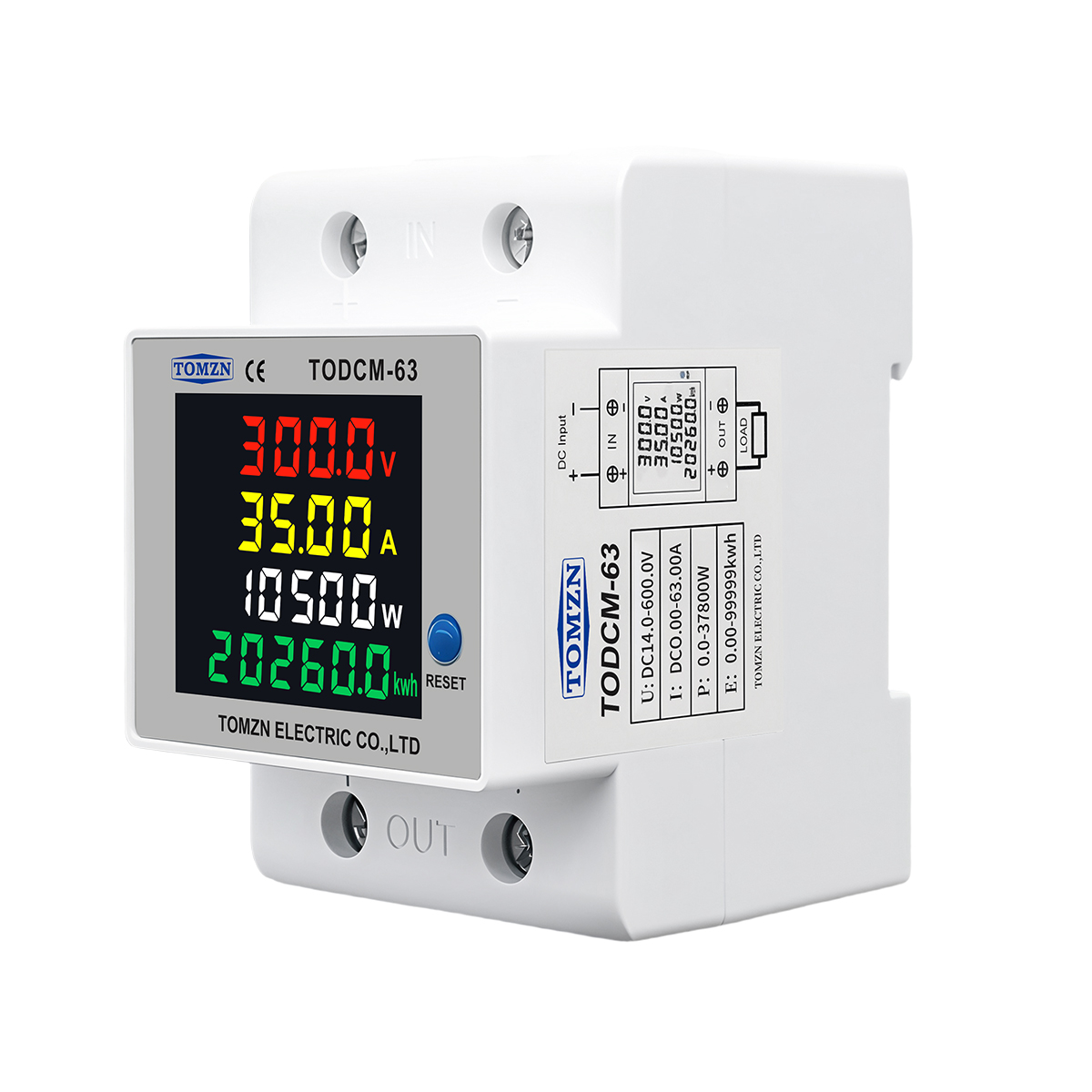 TOMZN DC 에너지 미터 14-600V 63A DI - Renewable Energy Demonstration Kit 리뷰 및 가격