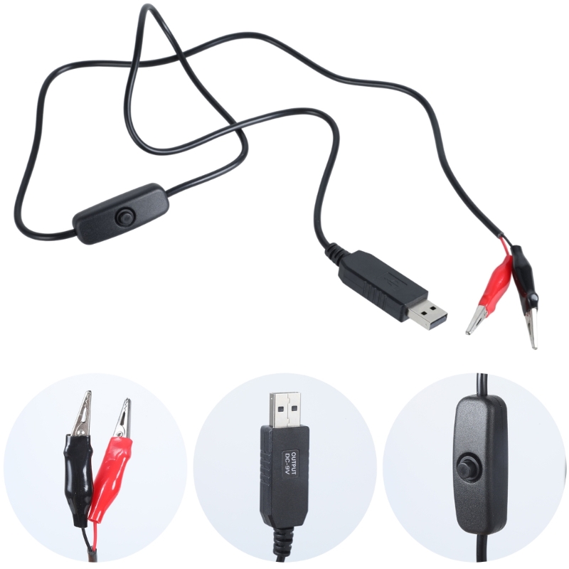 100cm 악어 테스트 클립-USB 남성 커넥터 어댑터 - Renewable Energy Demonstration Kit 리뷰 및 가격