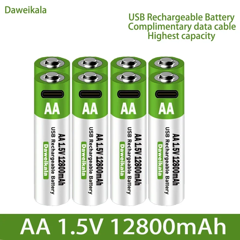AA USB 충전식 리튬 이온 배터리, 1.5V AA  - Lifepo4 Battery Pack 리뷰 및 가격