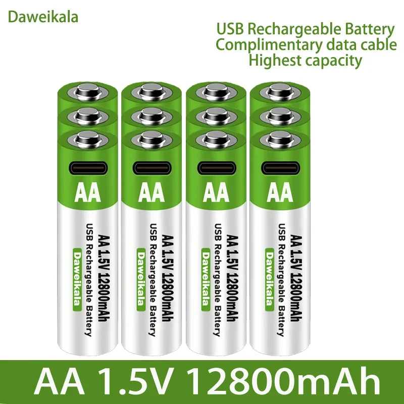 AA USB 충전식 리튬 이온 배터리, 1.5V AA  - Lifepo4 Battery Pack 리뷰 및 가격