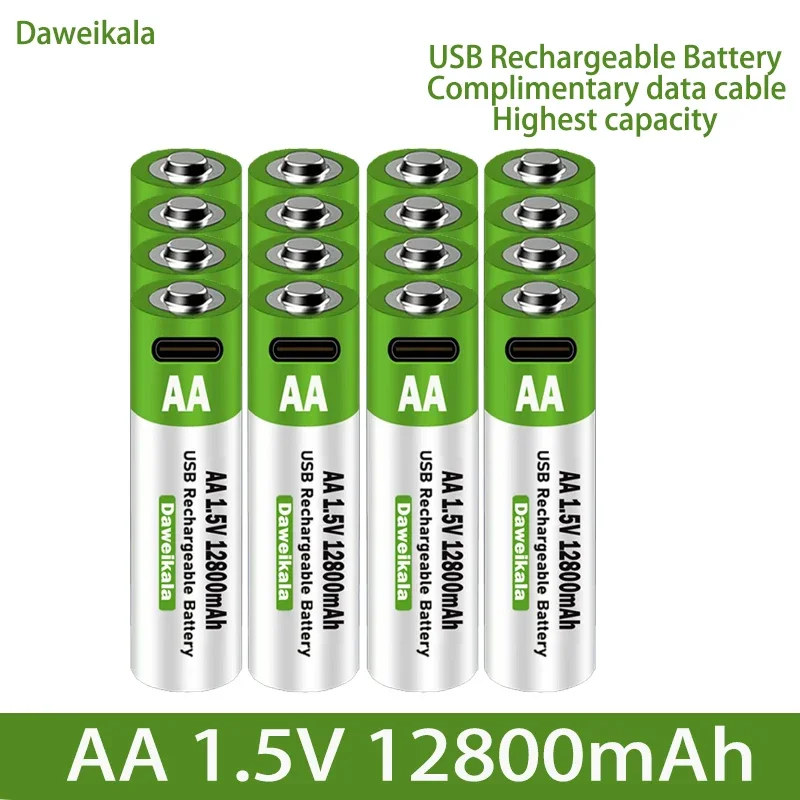 AA USB 충전식 리튬 이온 배터리, 1.5V AA  - Lifepo4 Battery Pack 리뷰 및 가격