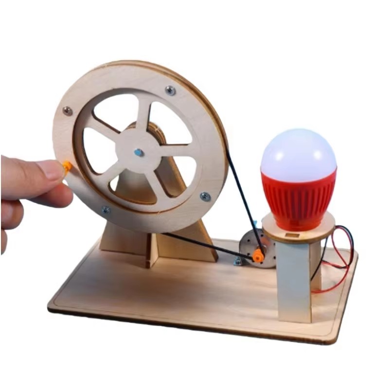 DIY 수동 발전기 과학 키트 STEAM 나무 재질 물 - Renewable Energy Demonstration Kit 리뷰 및 가격