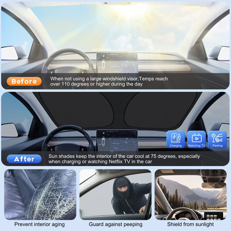 KIA Sportage 4 용 자동차 앞 유리 차양 새 - Renewable Energy Resources 리뷰 및 가격